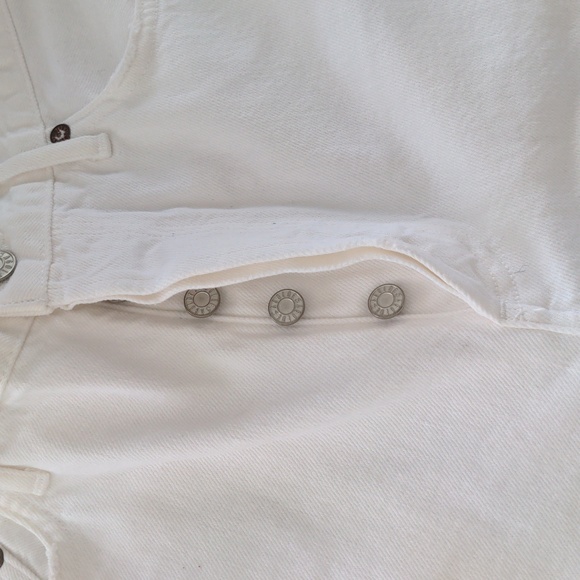 AGOLDE,Fen white distressed jeans NWT,28 - Picture 11 of 14